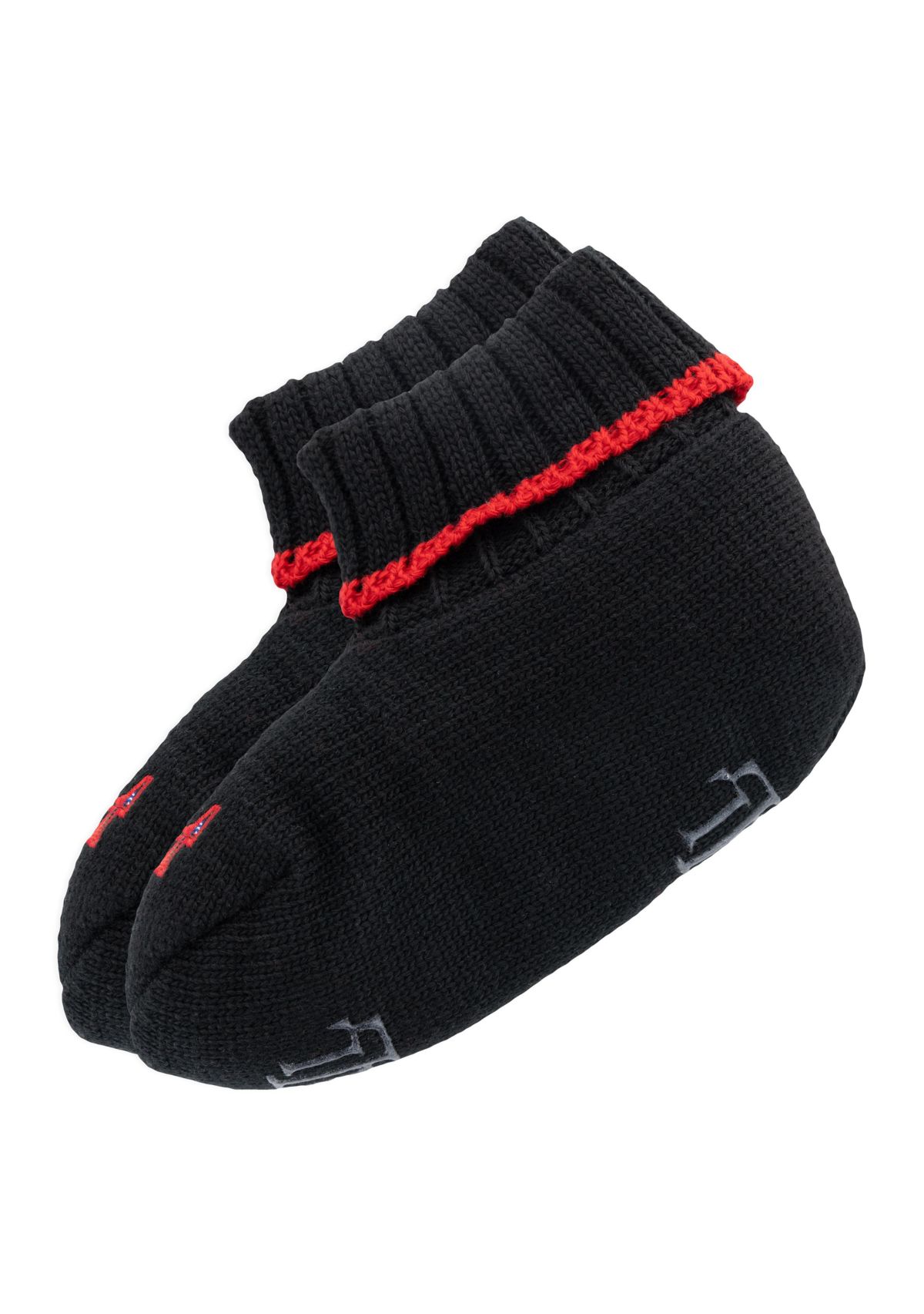 Logo Patch Bootie Socks