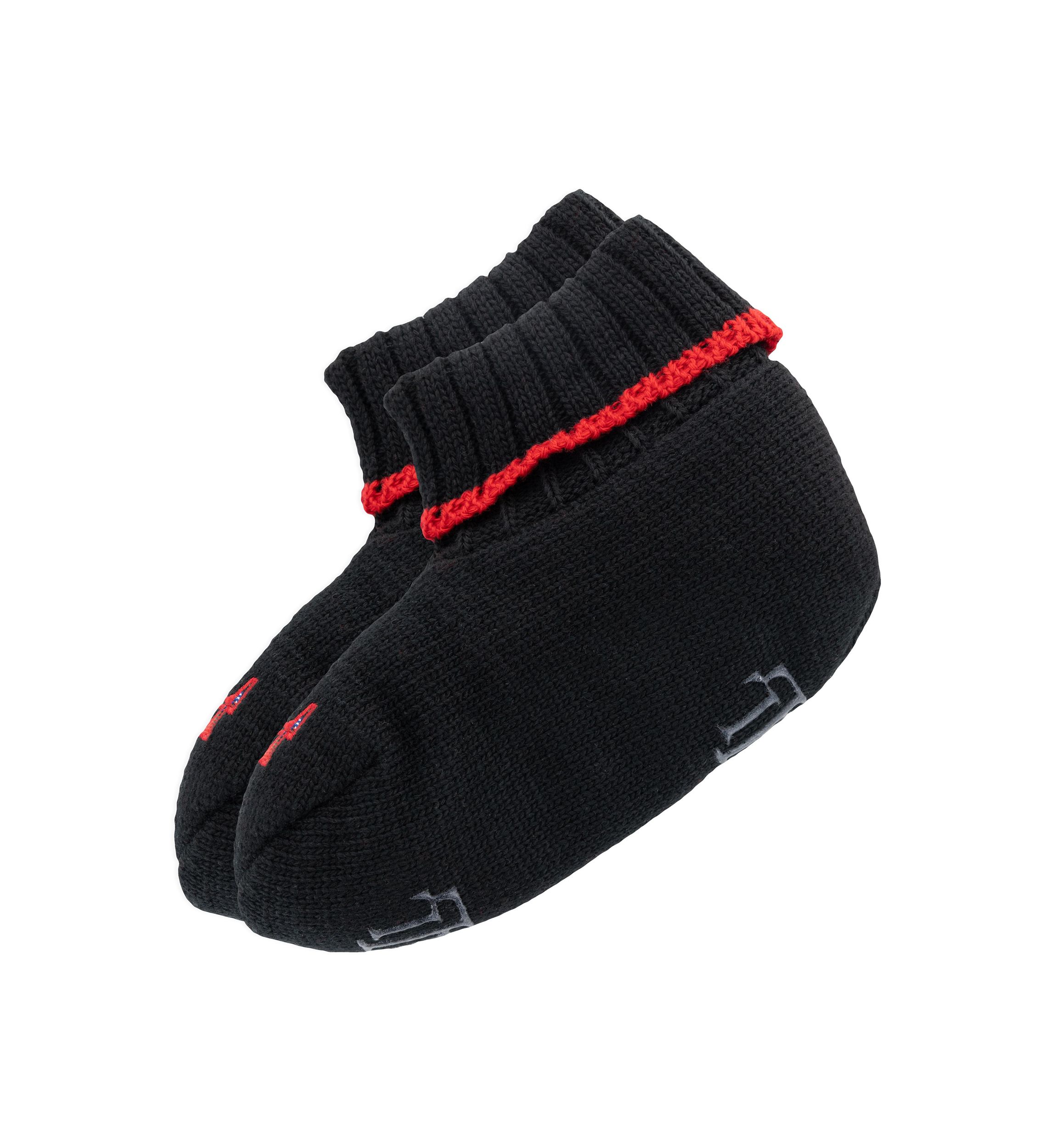 Logo Patch Bootie Socks