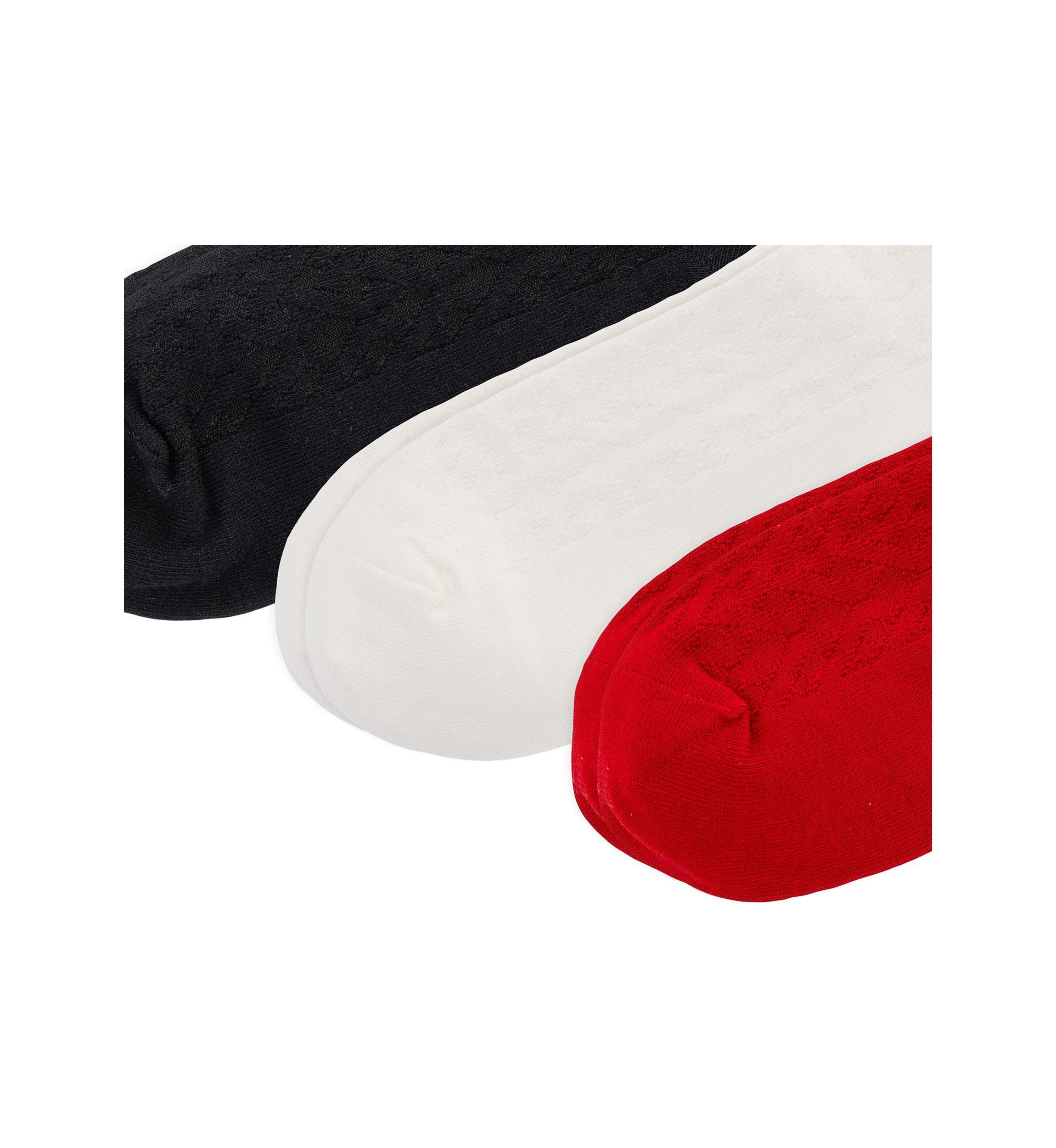 Cable Ankle Socks - 3-Pack 