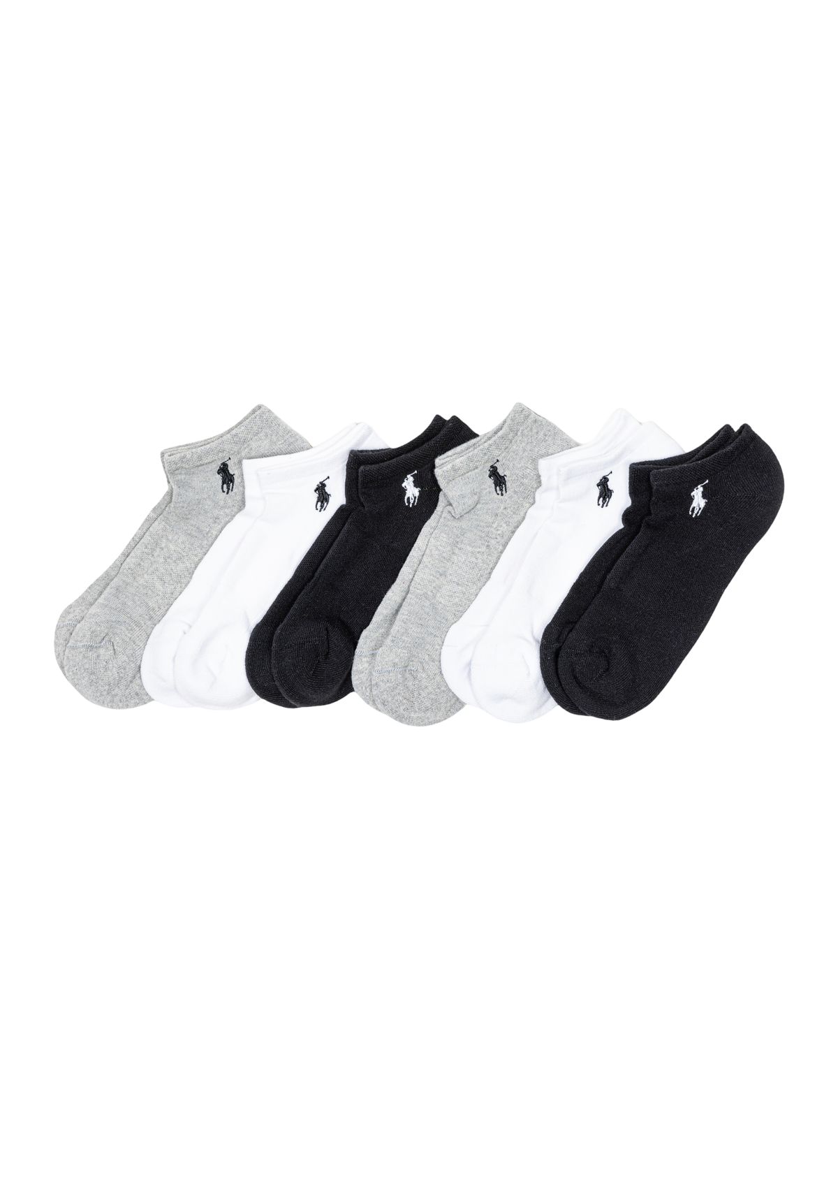 Womens Cushion Low Cut Socks - 6 Pack