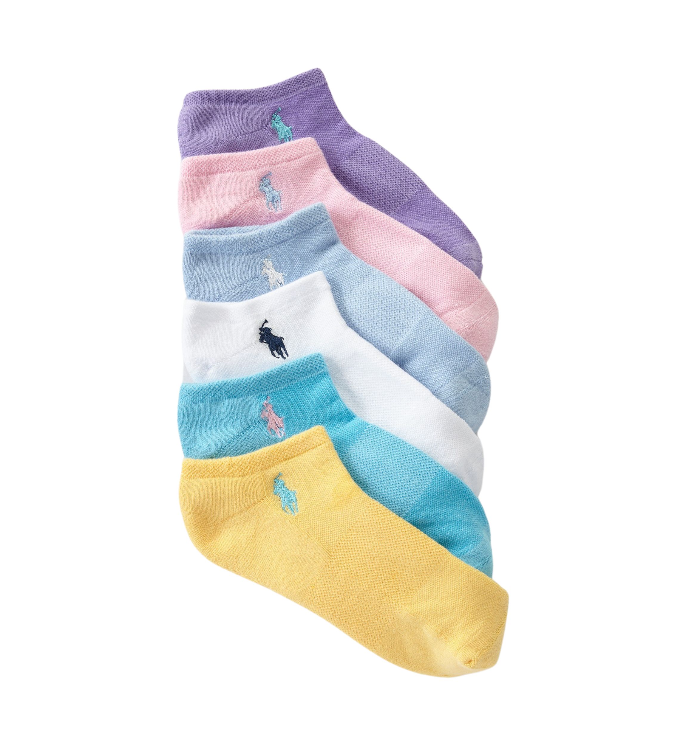 Womens Cushion Low Cut Socks - 6 Pack