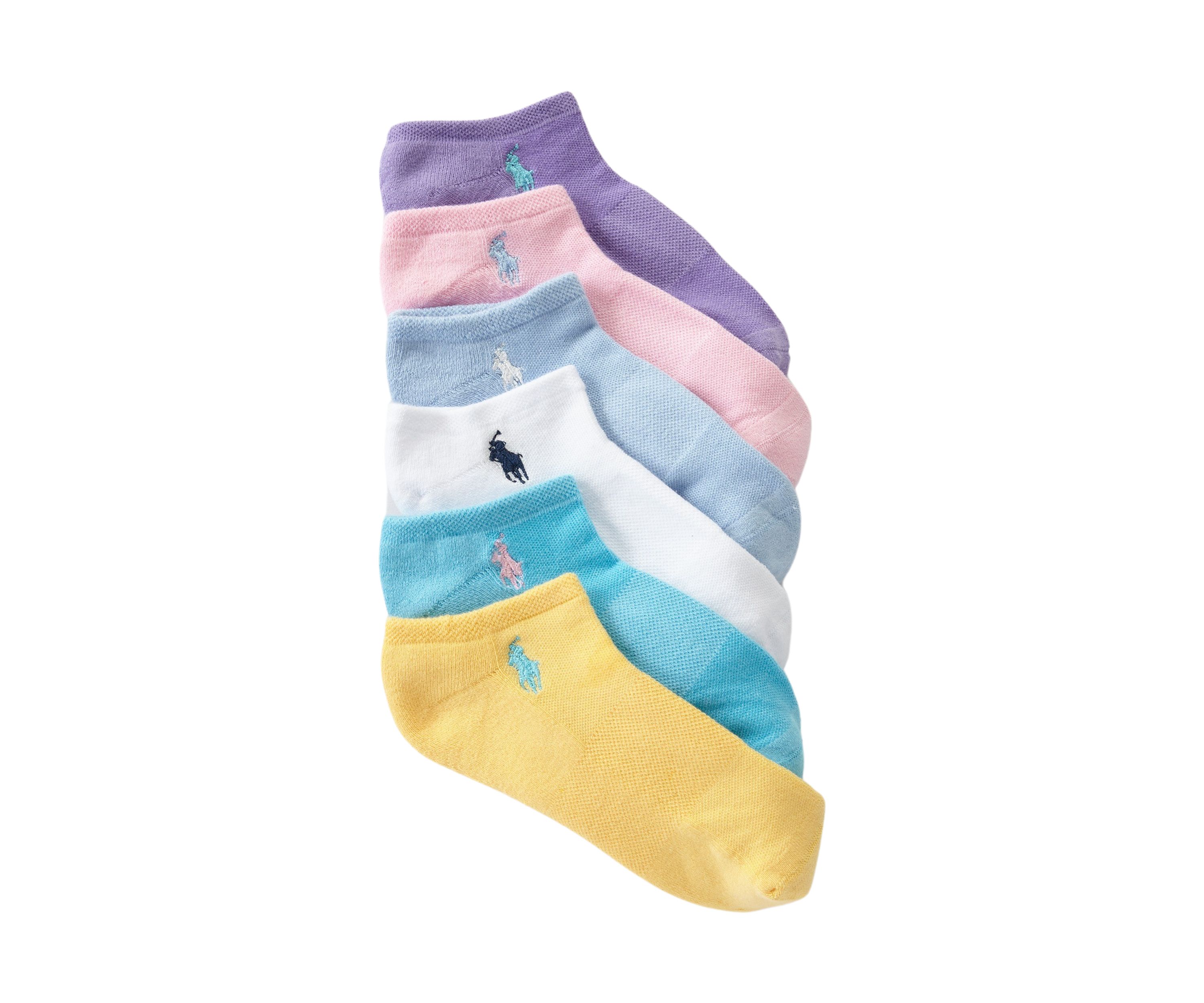 Womens Cushion Low Cut Socks - 6 Pack