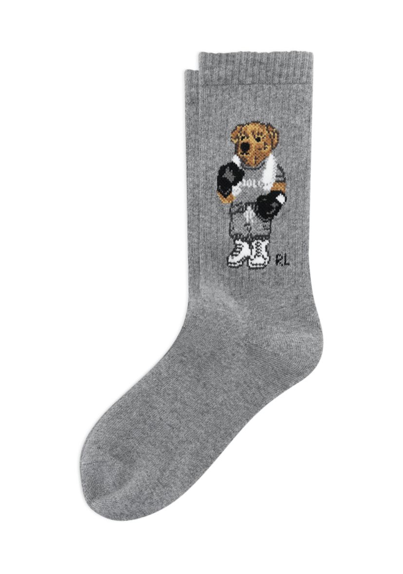 Boxer Bear Single Pair of Crew Socks 