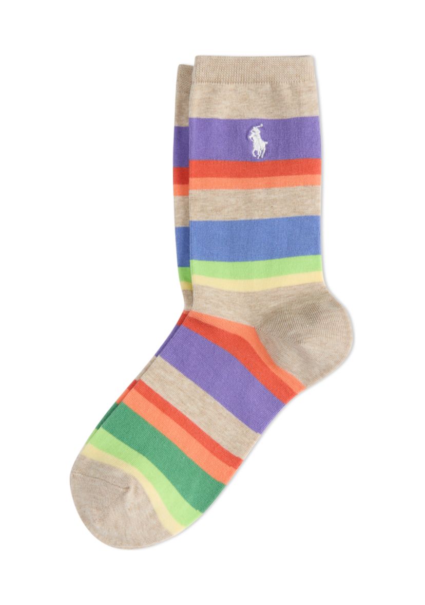 Multi Stripe Polo Socks