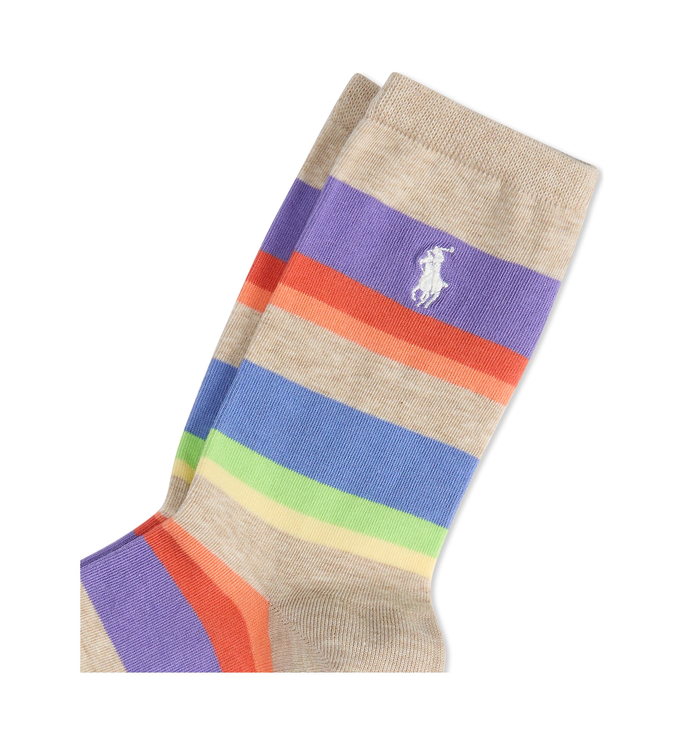 Multi Stripe Polo Socks
