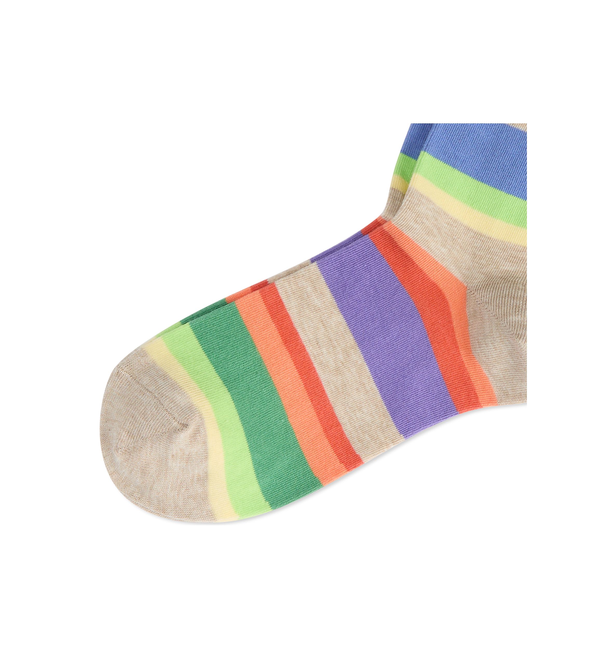 Multi Stripe Polo Socks