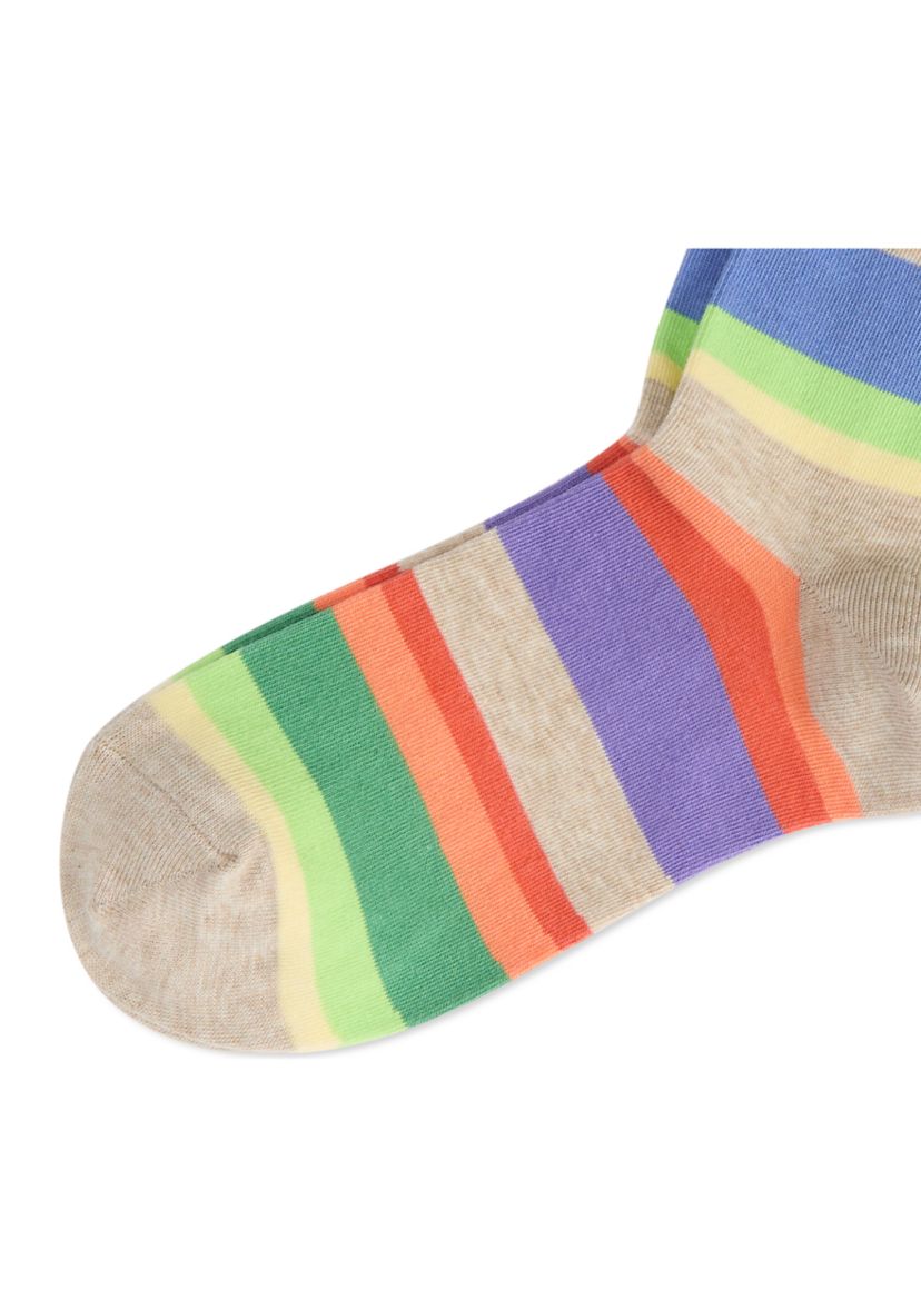 Multi Stripe Polo Socks