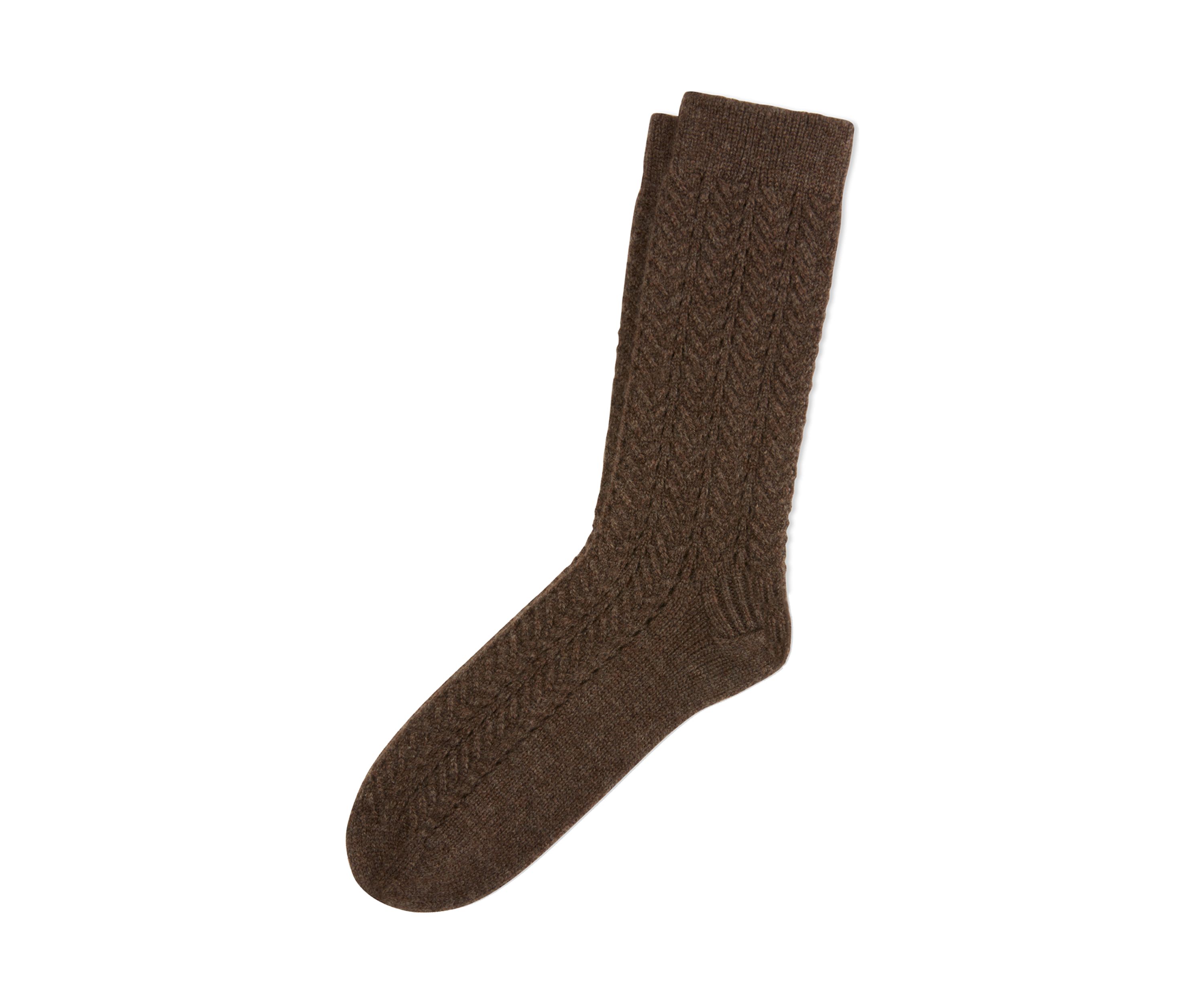Open Texture Crew Socks 
