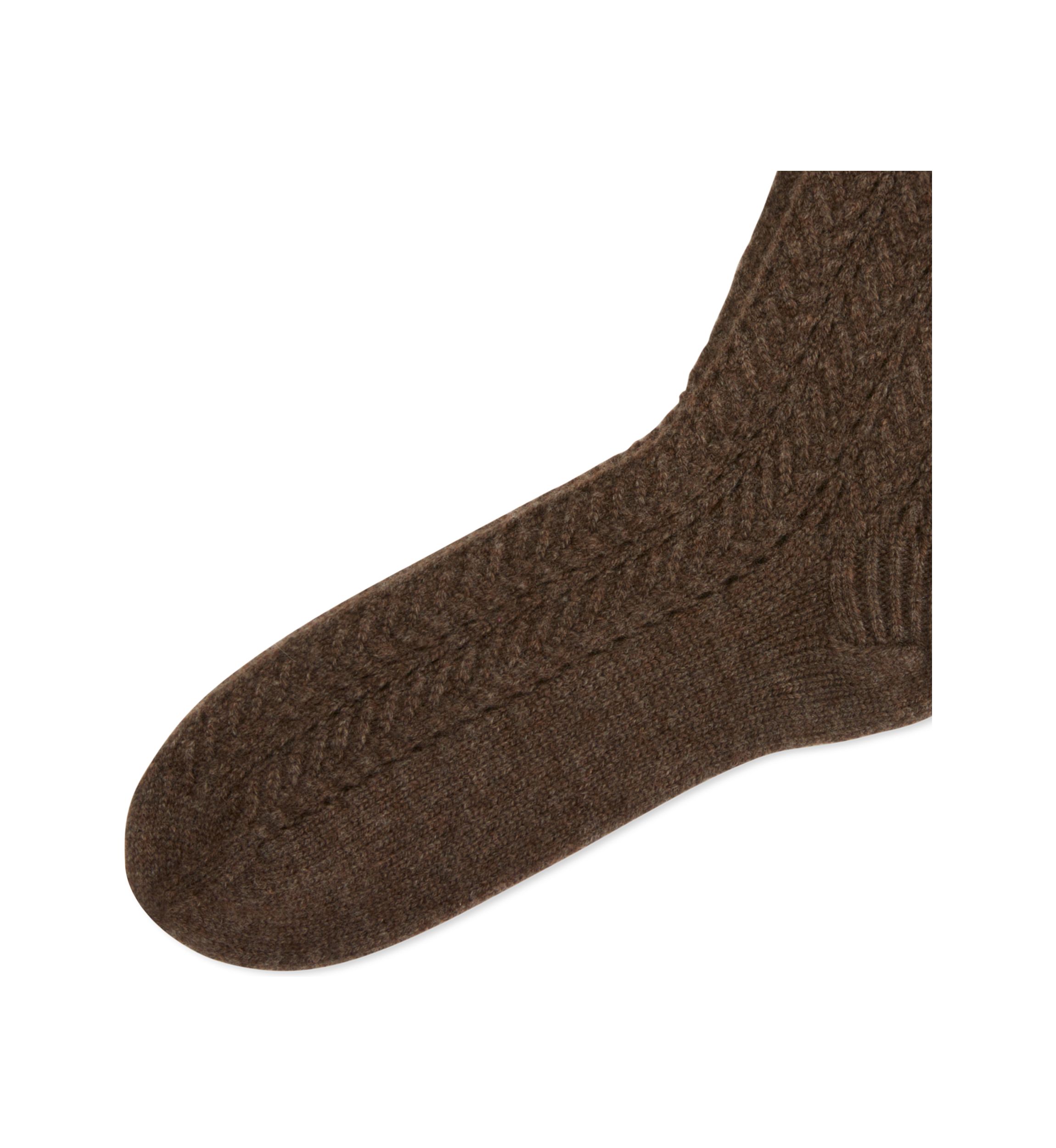 Open Texture Crew Socks 