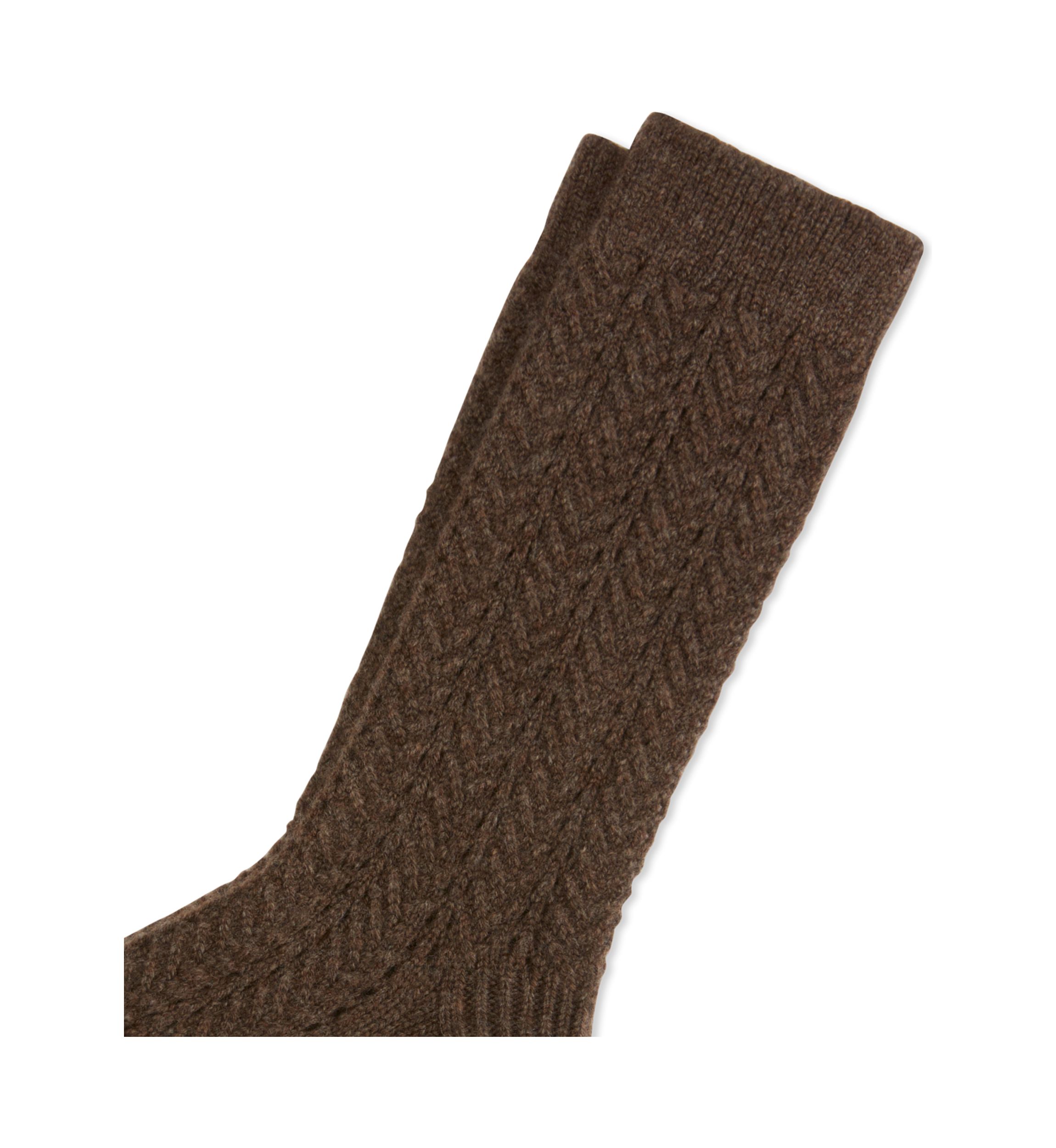 Open Texture Crew Socks 