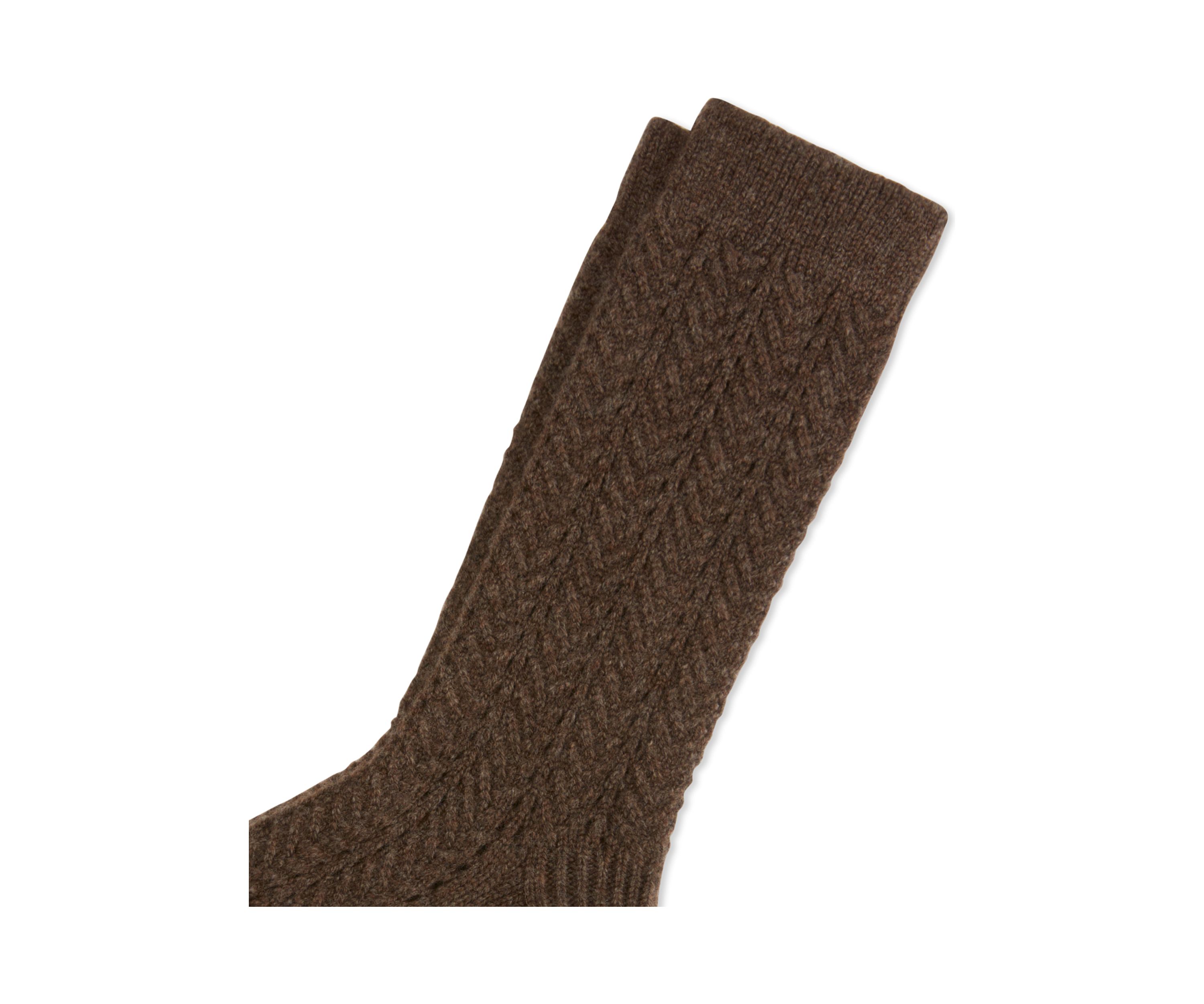 Open Texture Crew Socks 