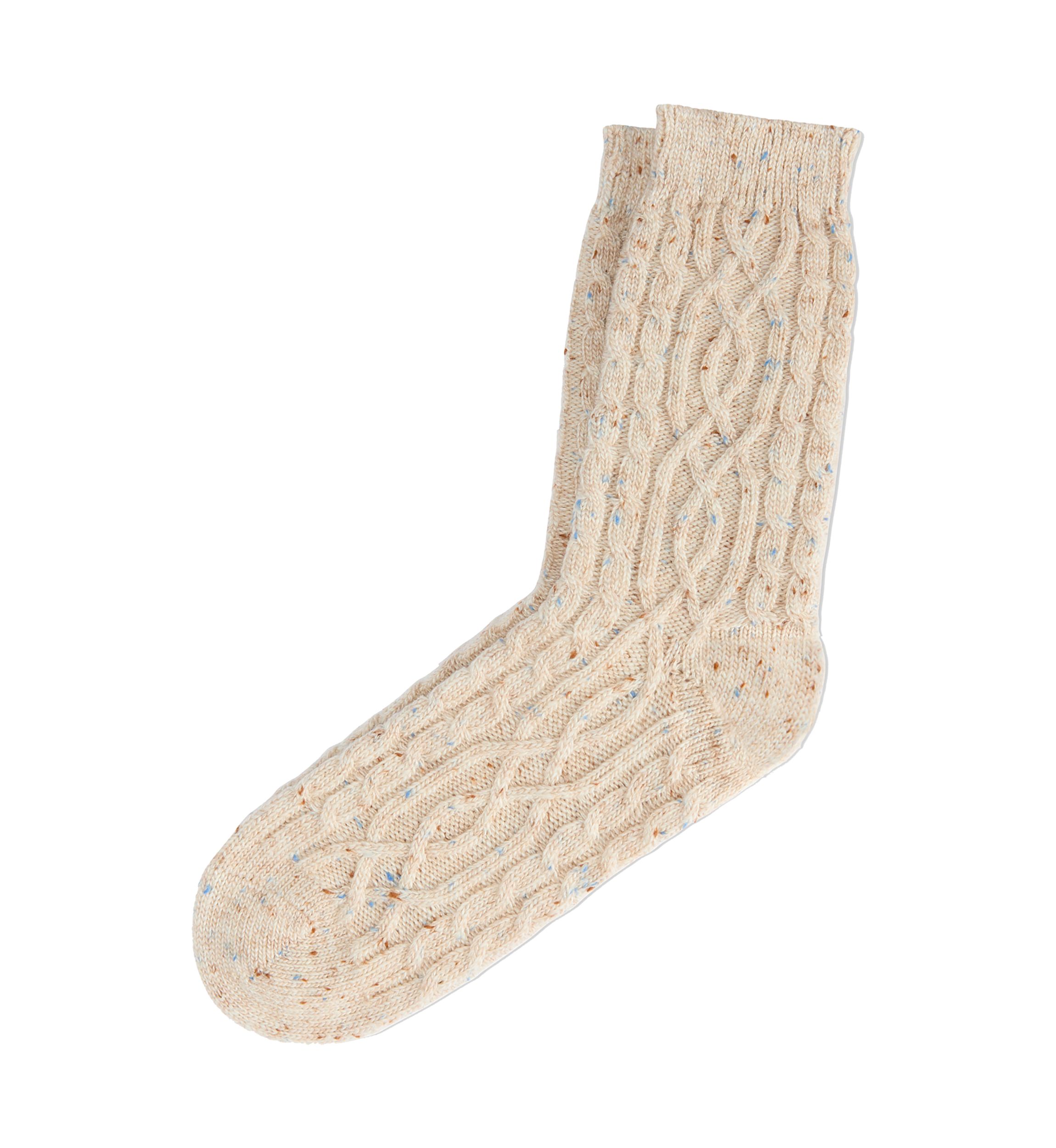 Donegal Cable Socks 