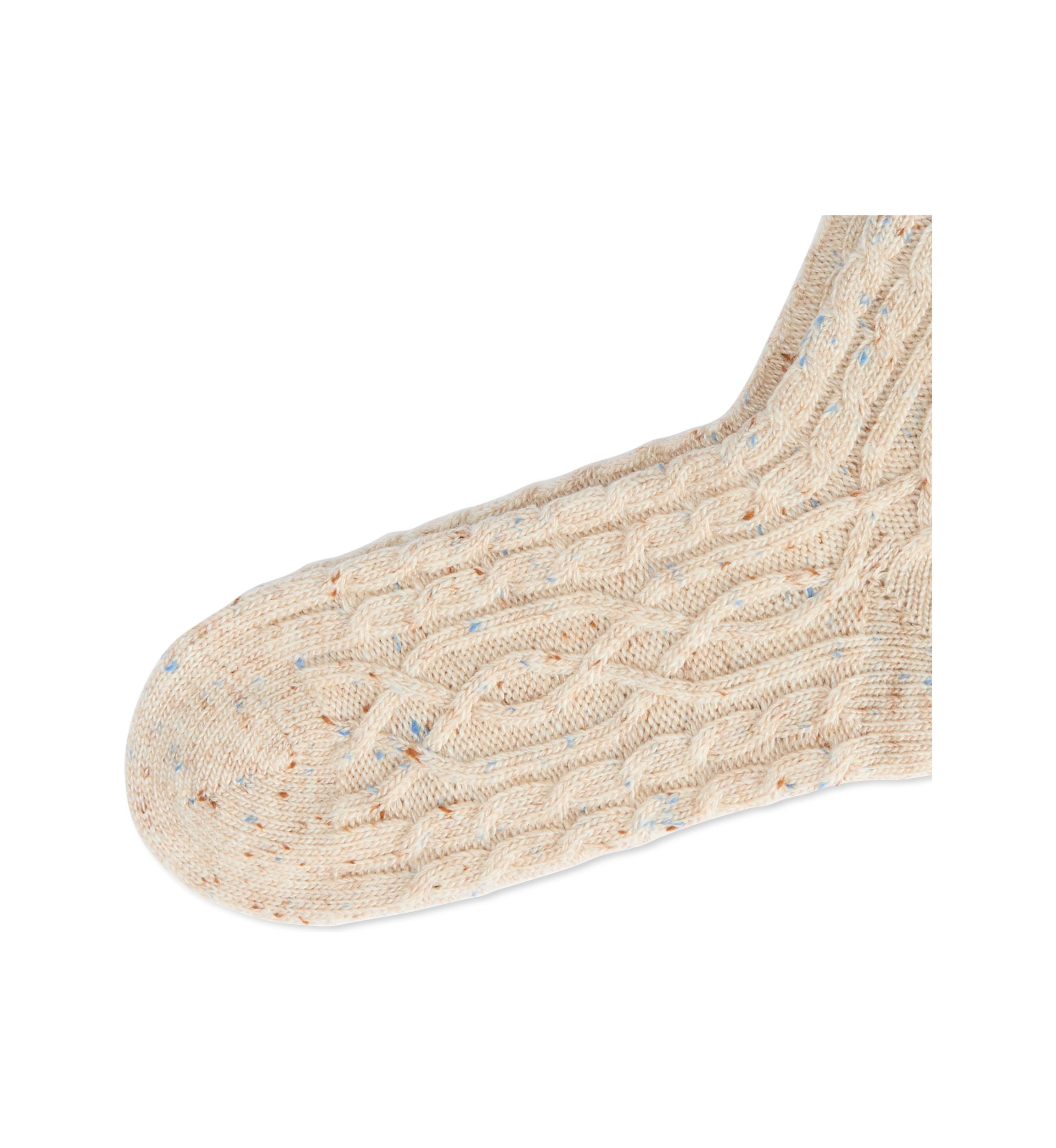 Donegal Cable Socks 