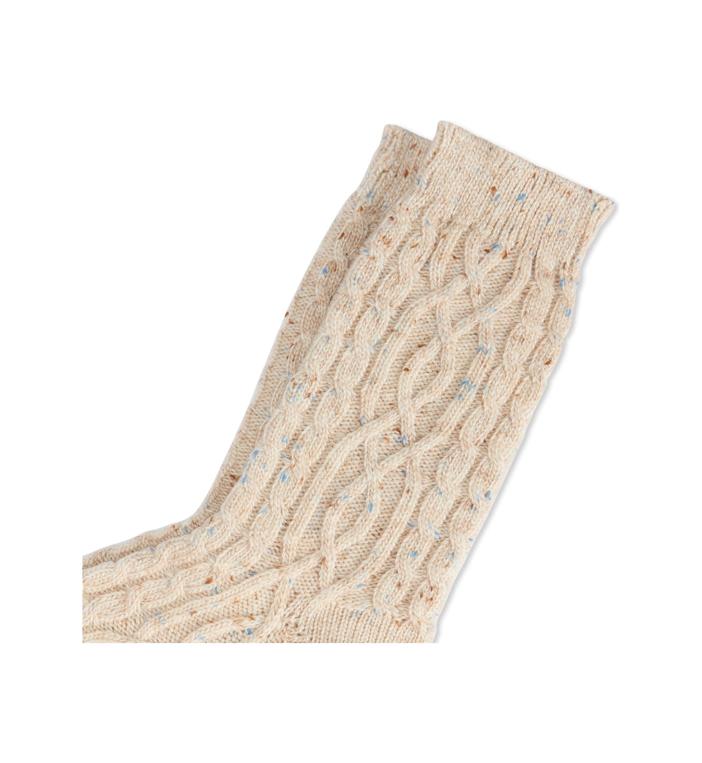 Donegal Cable Socks 