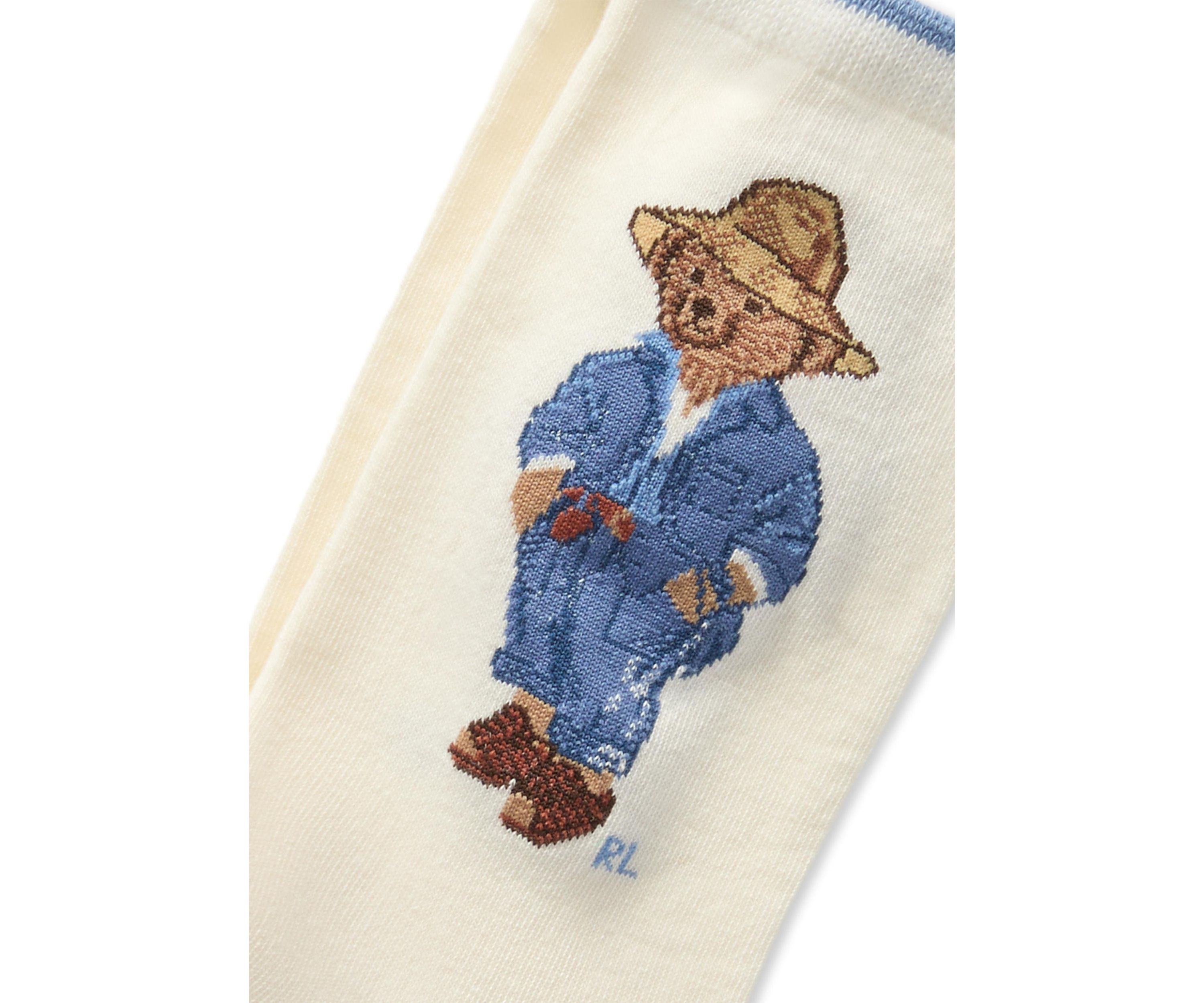 Pre Spring Travel Bear Socks