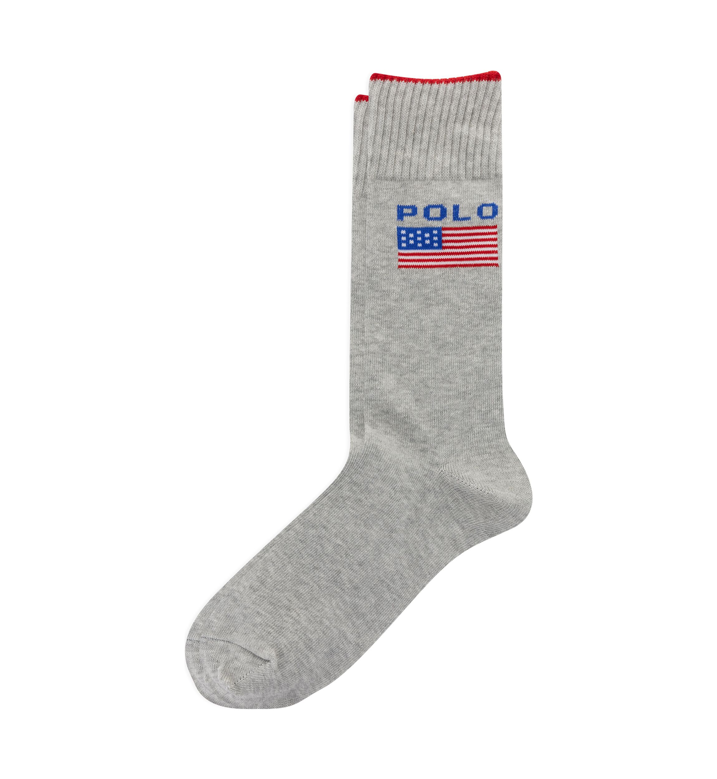 Womens Polo With Flag Socks