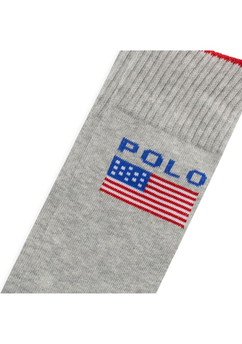 Womens Polo With Flag Socks