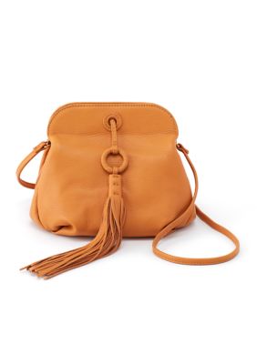 Hobo birdy tassel discount leather crossbody bag