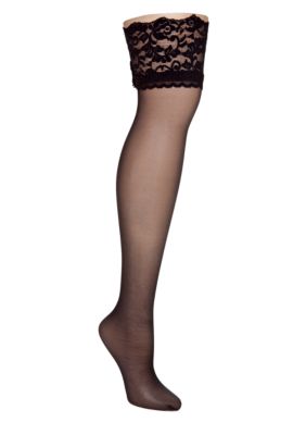 berkshire lace top stockings