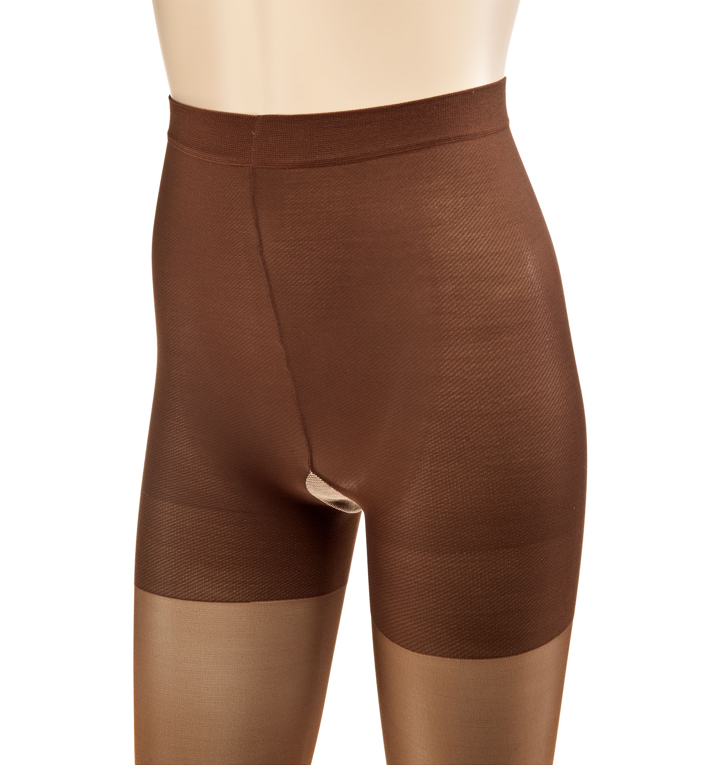 Queen Silky Control Top Pantyhose with Reinforced Toe