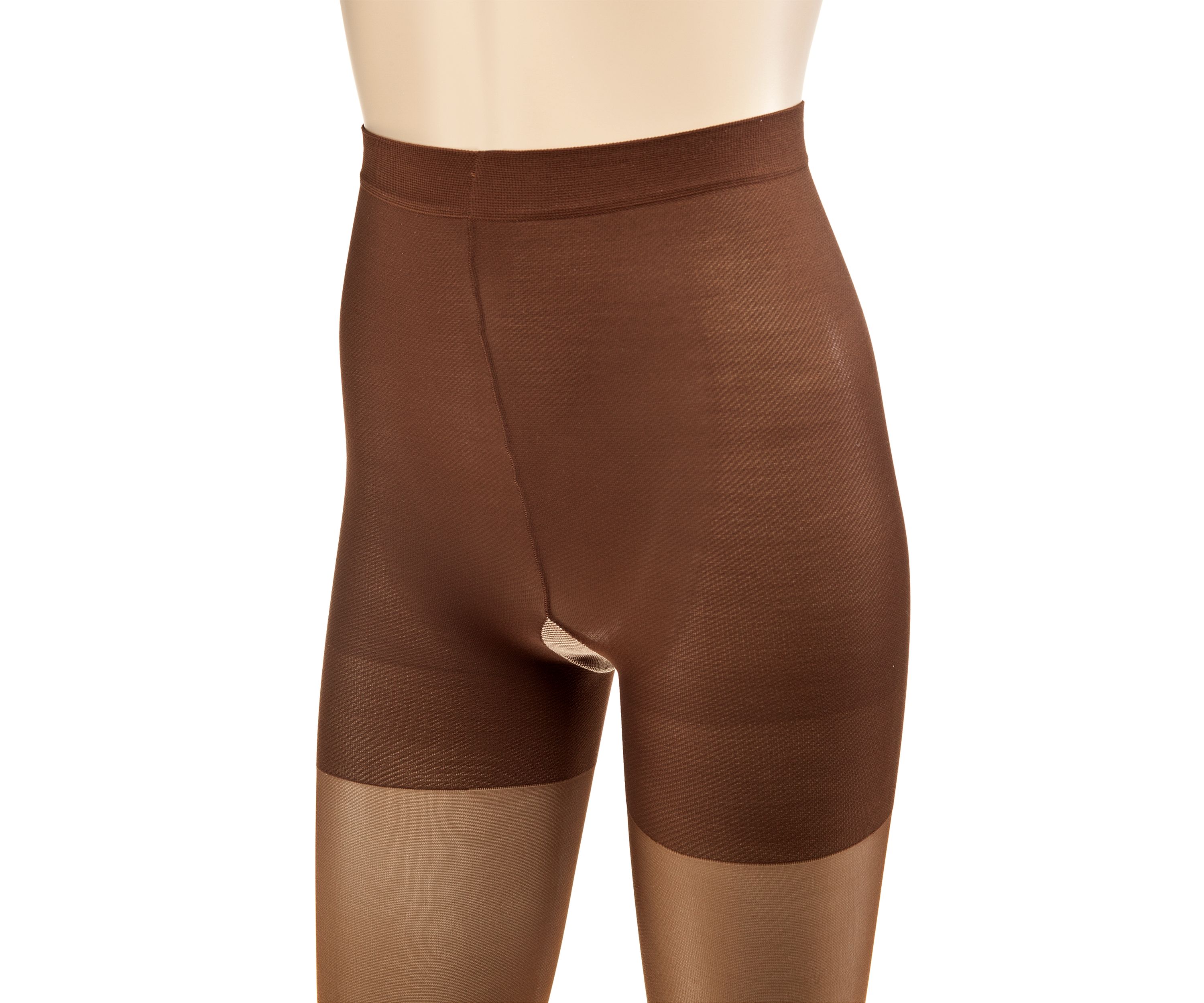 Queen Silky Control Top Pantyhose with Reinforced Toe