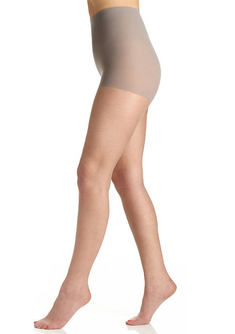 The Skinny No Waistband Shimmers Pantyhose