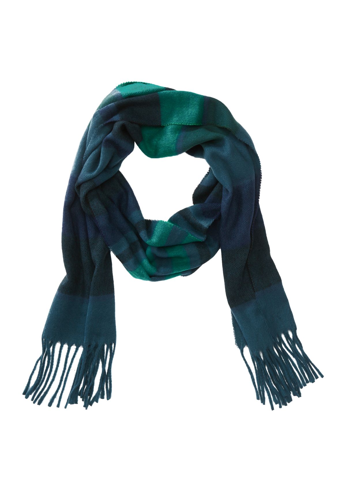 Color Block Striped Scarf 