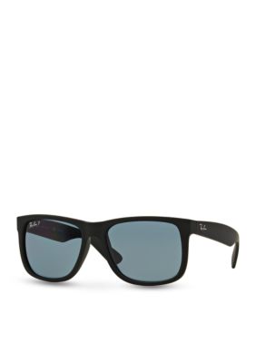Ray-Ban Men's RB4165 Justin Polarized Sunglasses, Grey