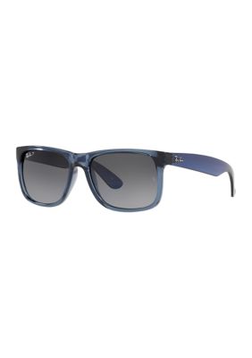 Ray-Ban Men's RB4165 Justin Classic Polarized Sunglasses, Medium