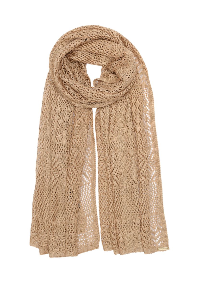 Metallic Stitch Mix Wrap