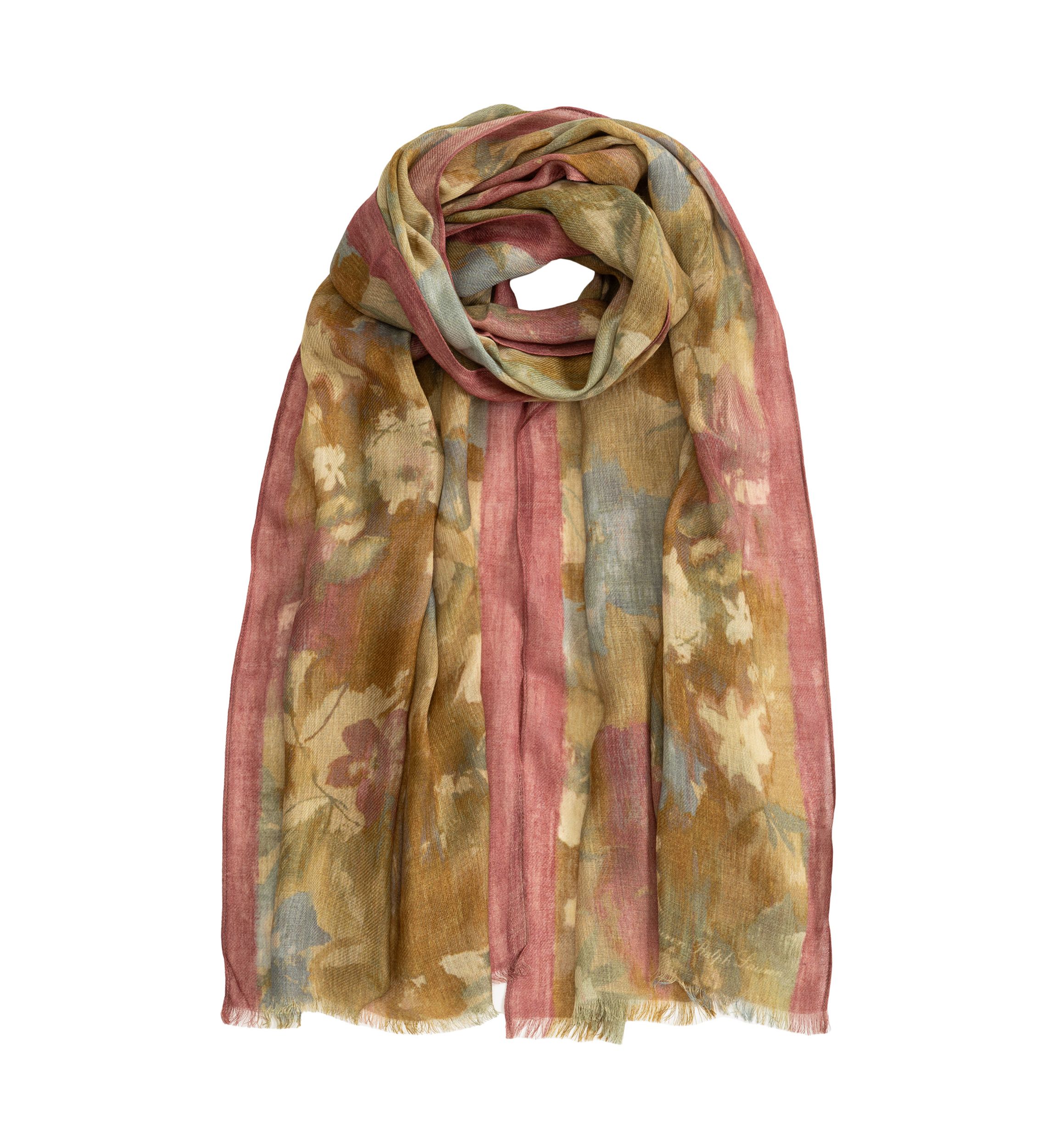 Painterly Floral Wrap