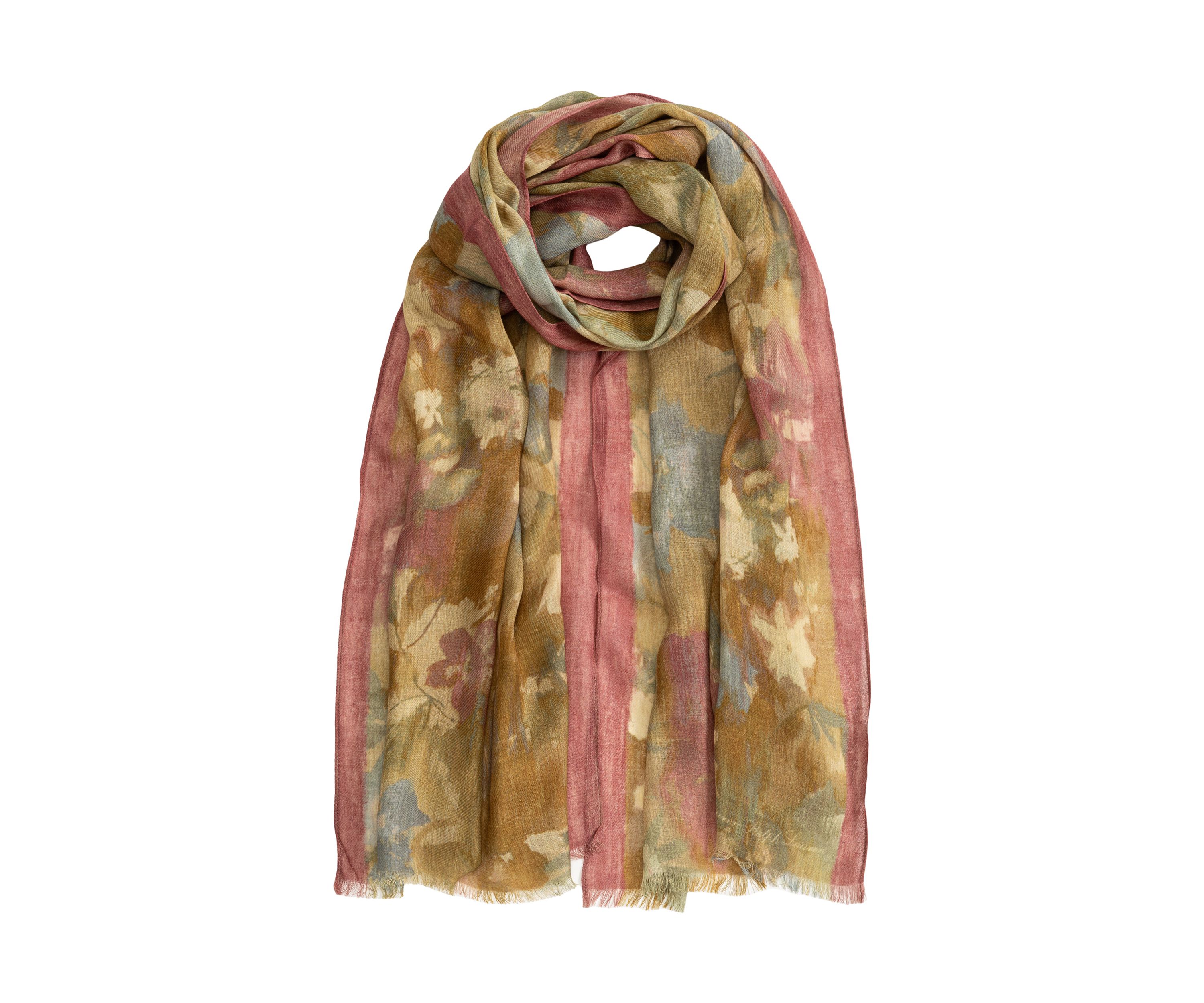 Painterly Floral Wrap