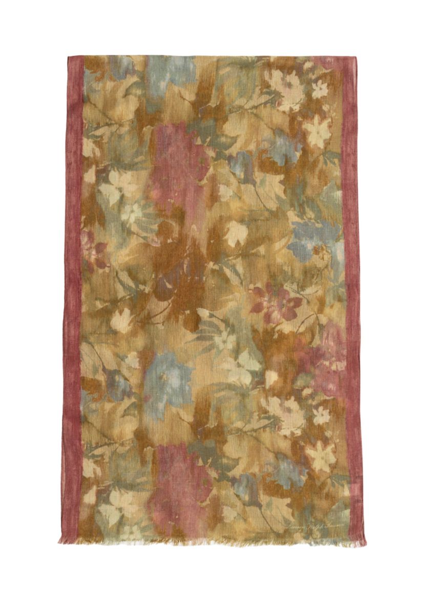 Painterly Floral Wrap