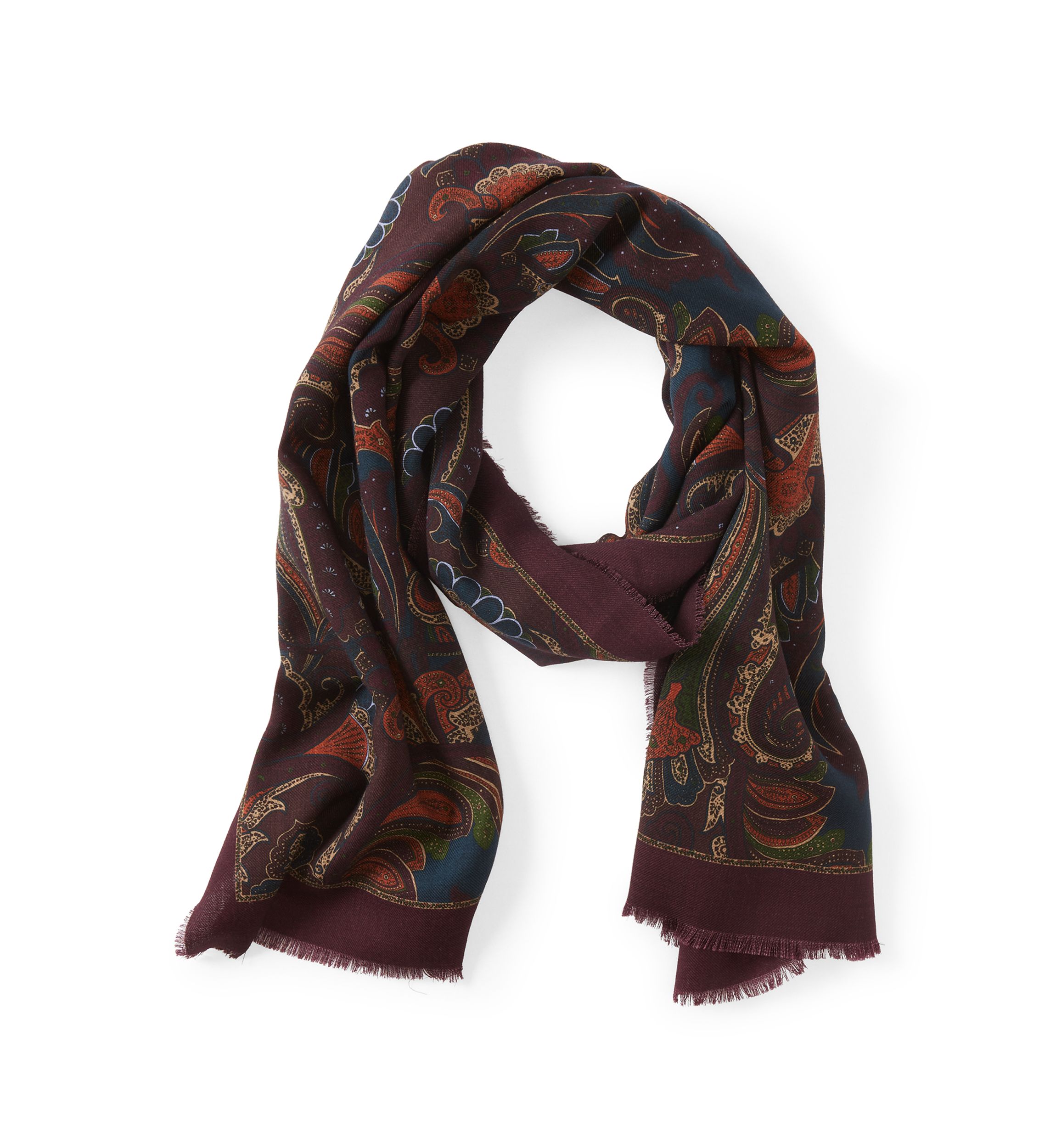 Paisley Oversized Oblong Scarf