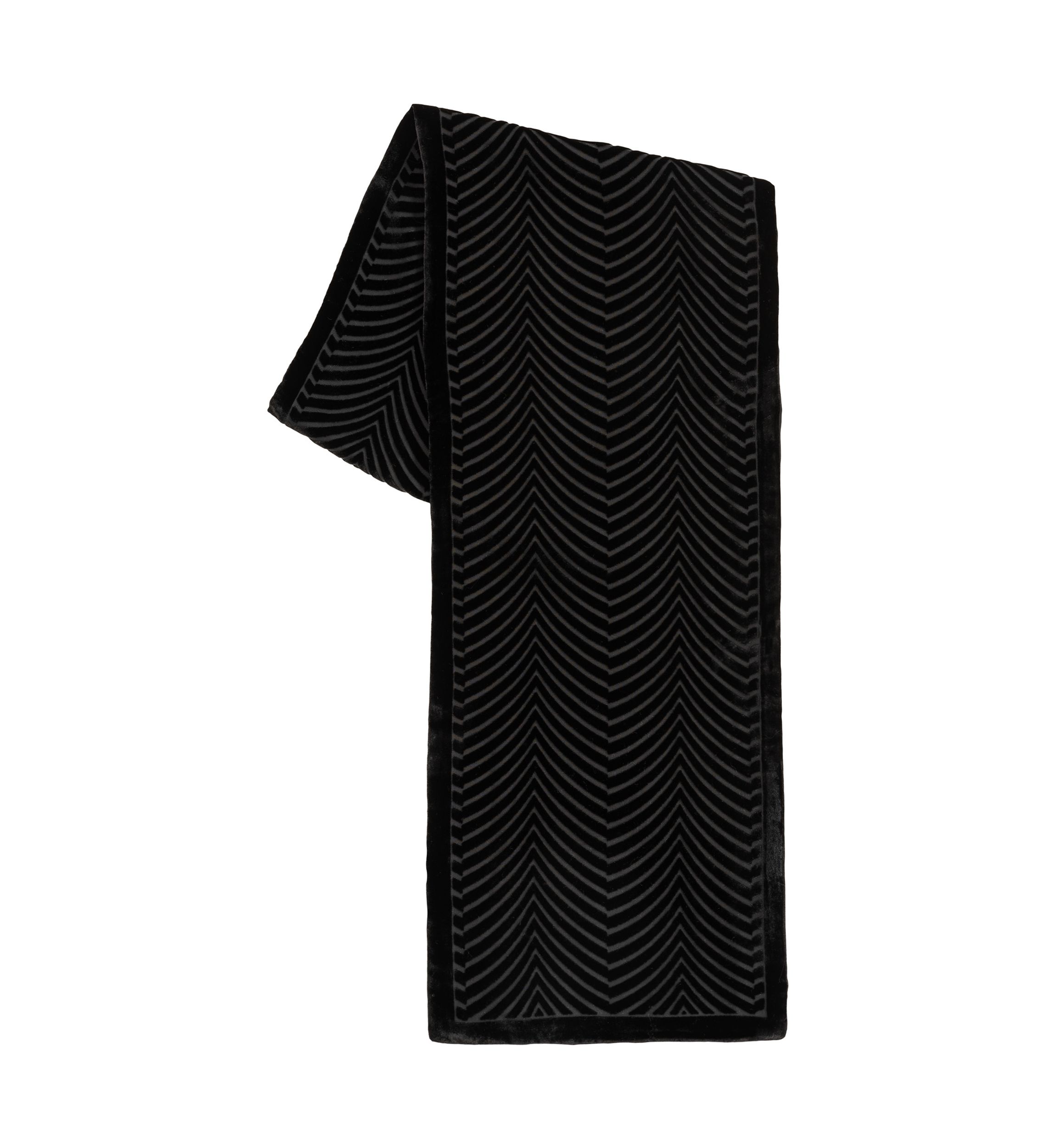 Velvet Burnout Oblong Scarf