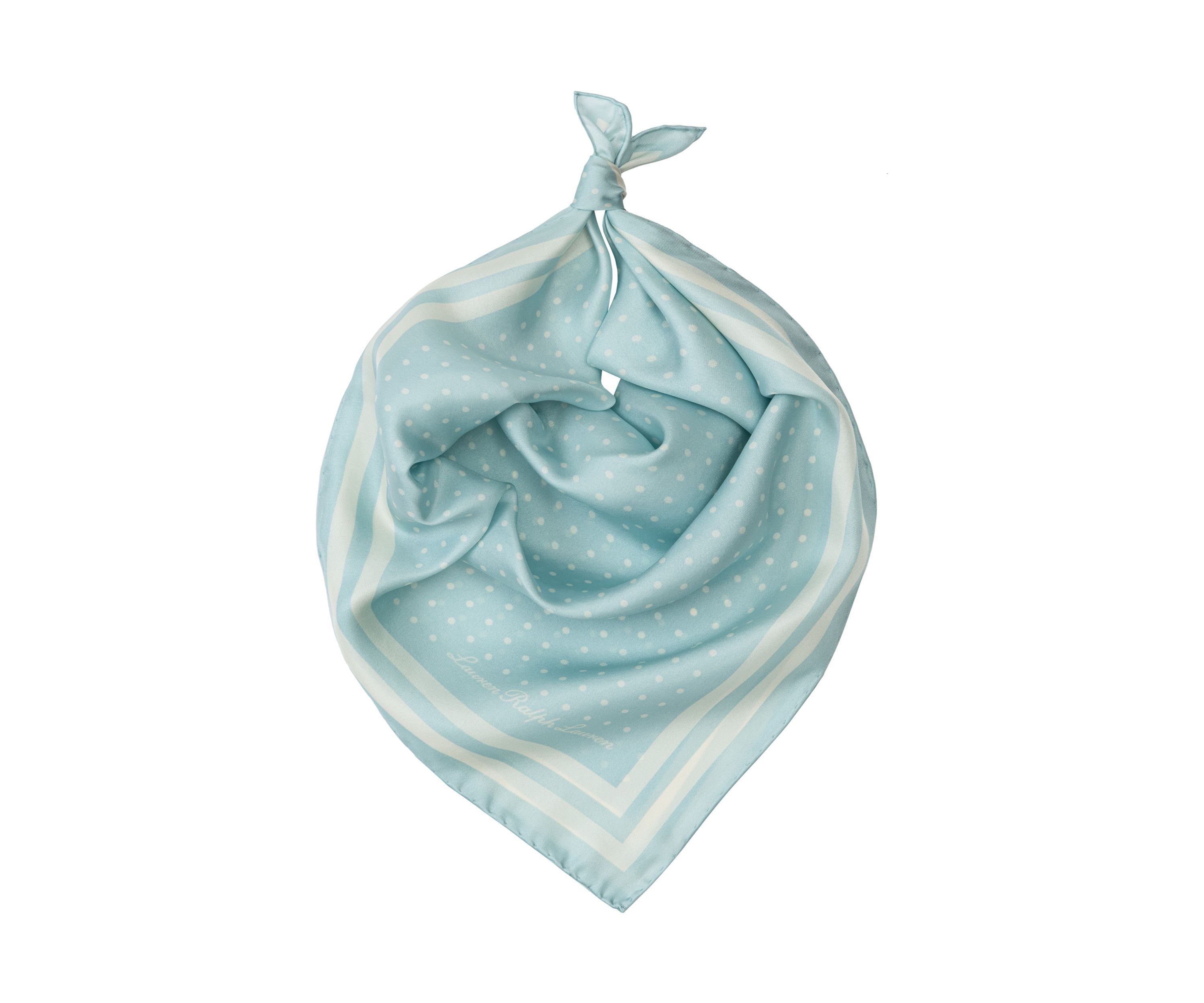 Resort Dot Square Scarf 