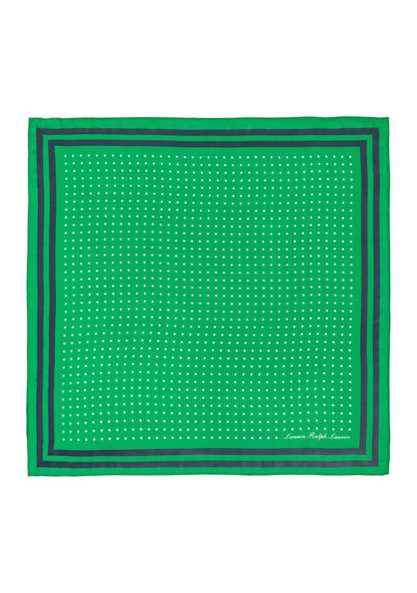 Nautical Small Squares Scarf