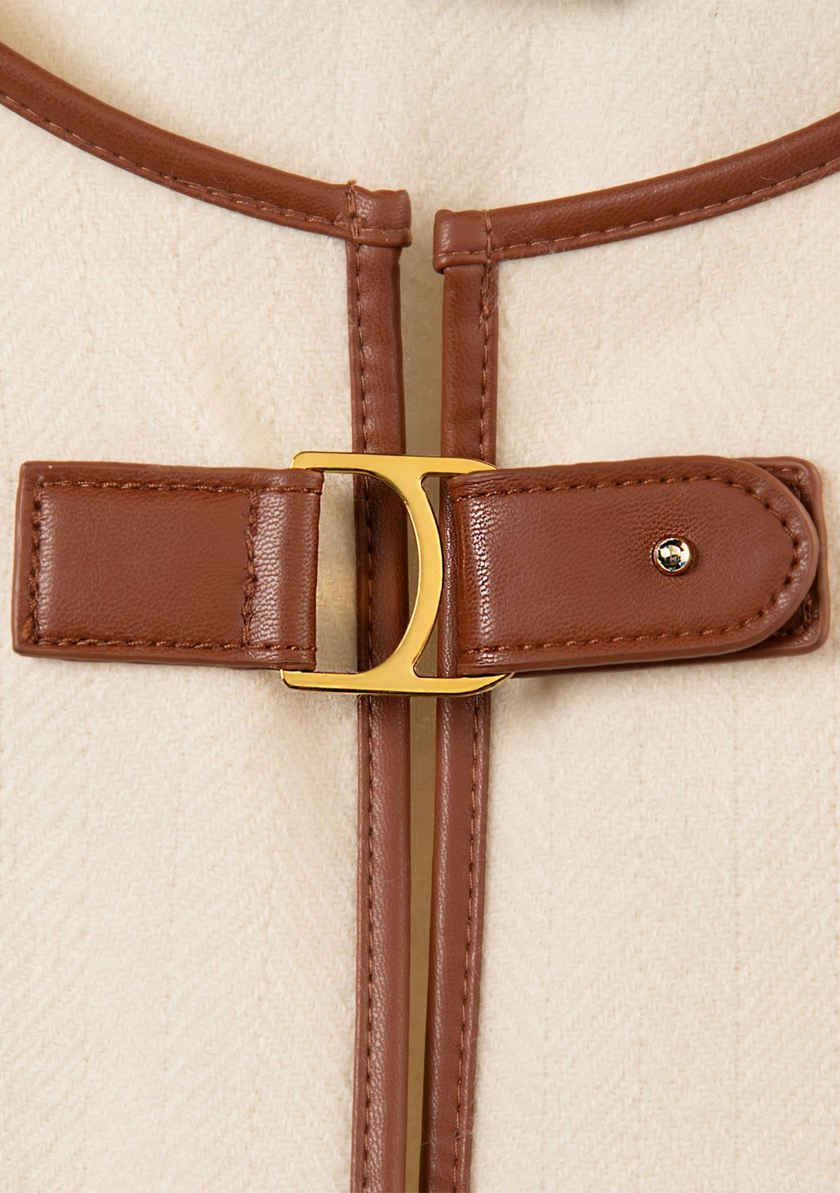 Equestrian Buckle Ruana