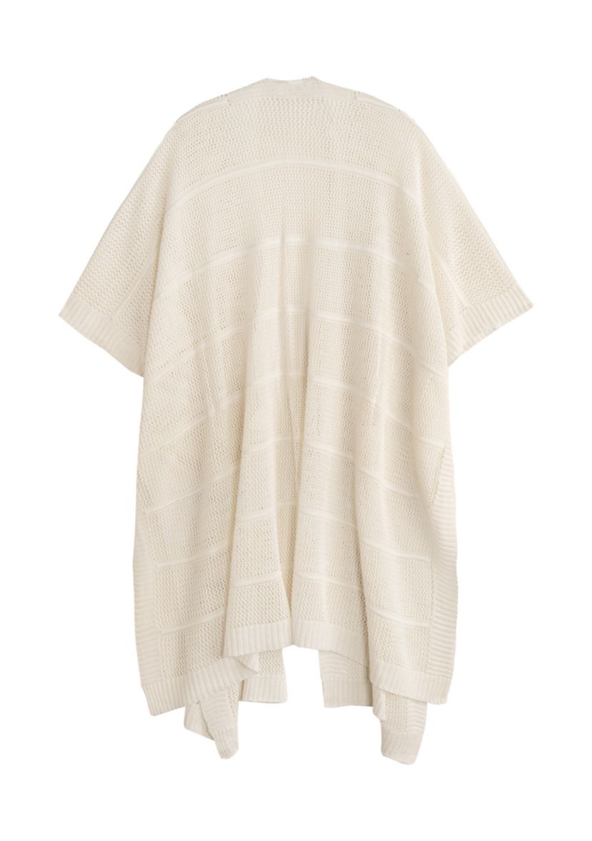 Open Knit Ruana 
