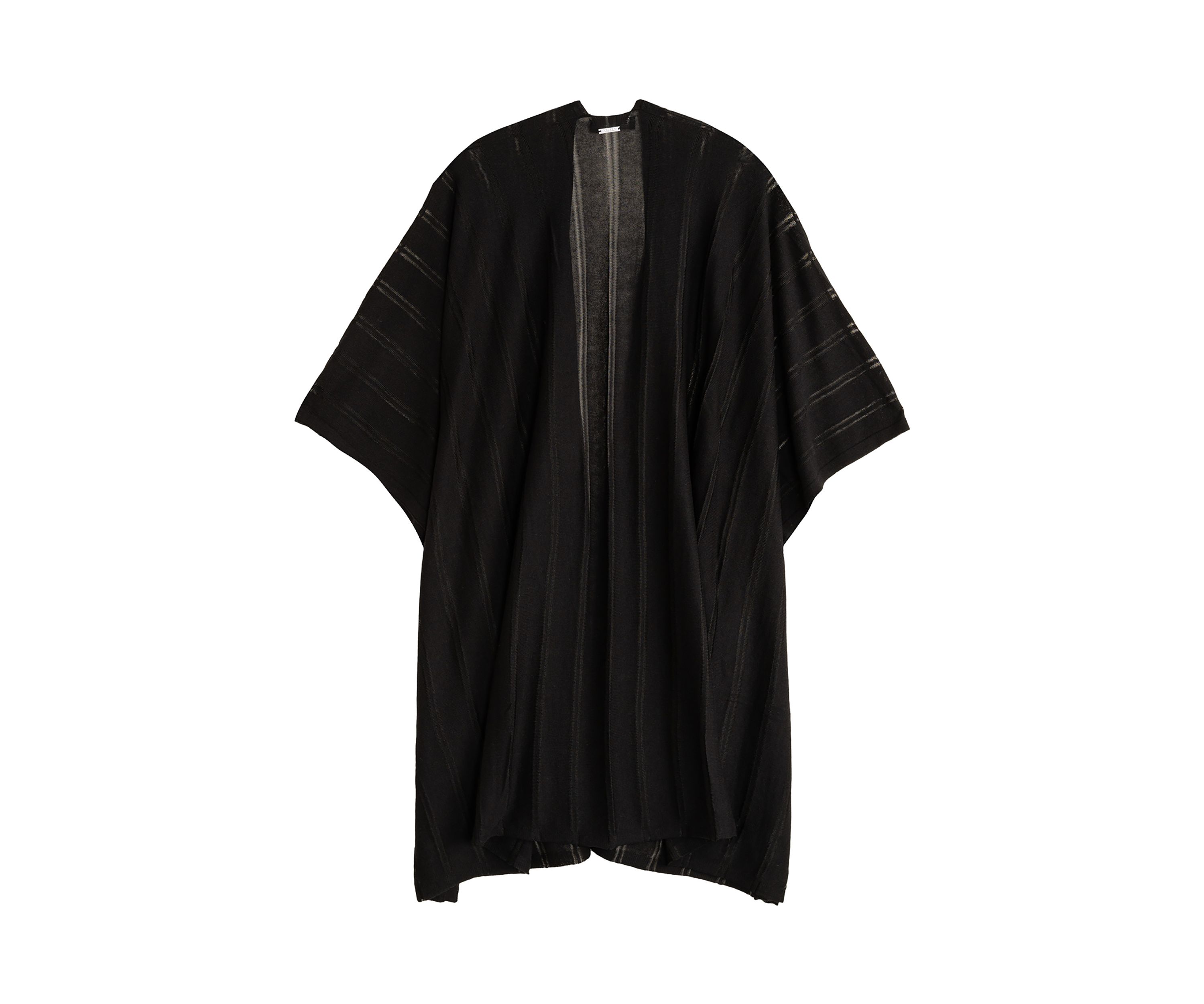 Sheer Stripe Ruana