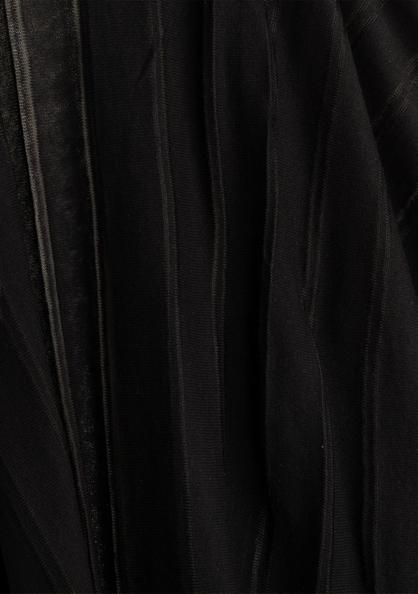 Sheer Stripe Ruana