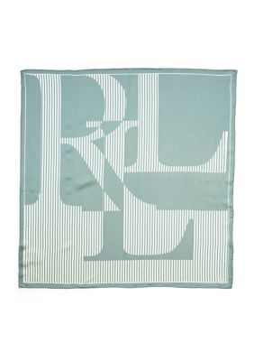 Lauren Logo Square Scarf