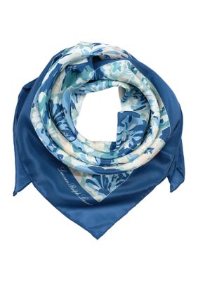 Garden Floral Square Scarf