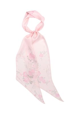 Floral Skinny Scarf