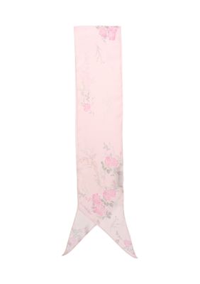 Floral Skinny Scarf