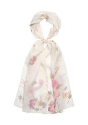 Rose Floral Oblong Scarf