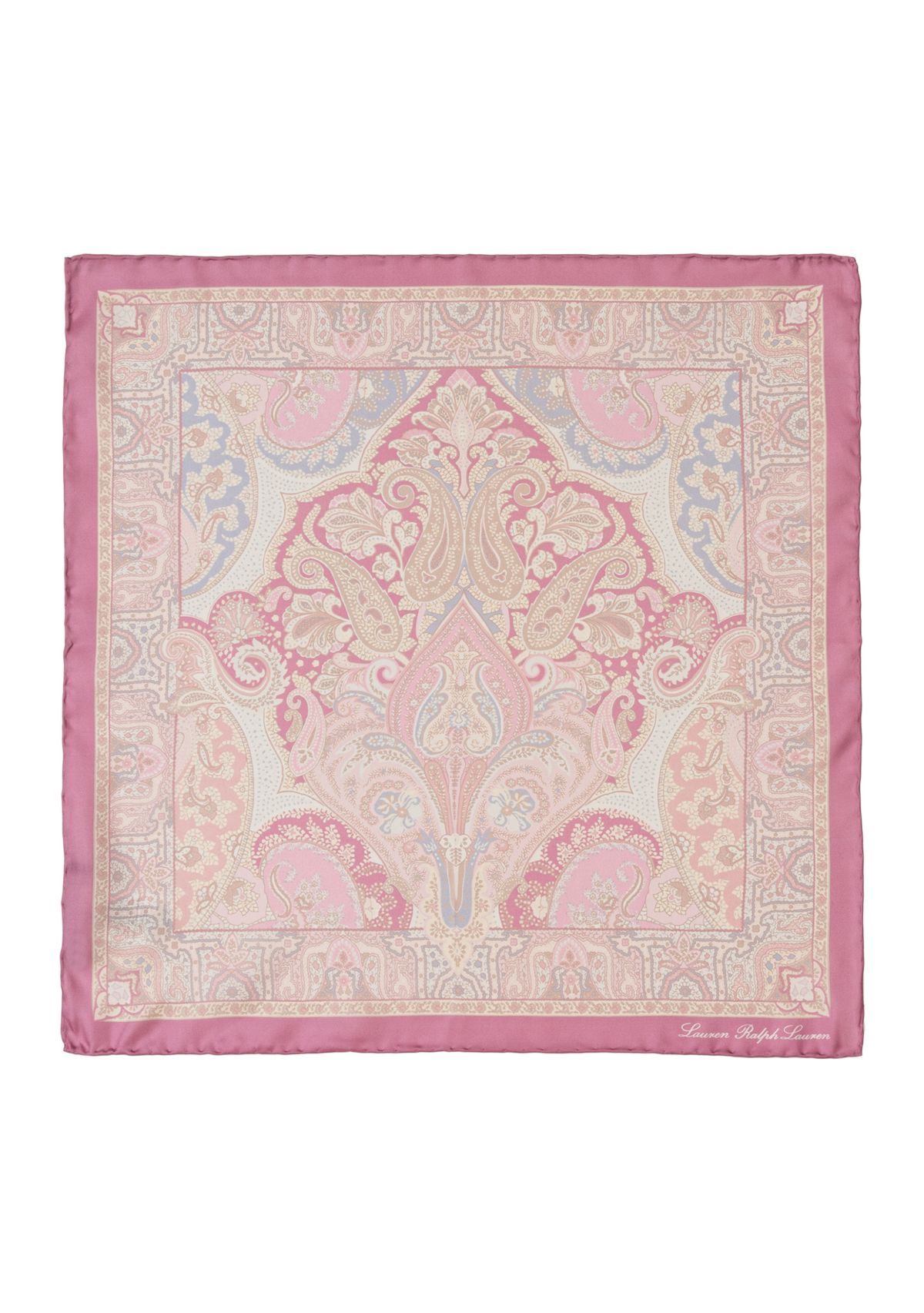Spring Paisley Square Scarf