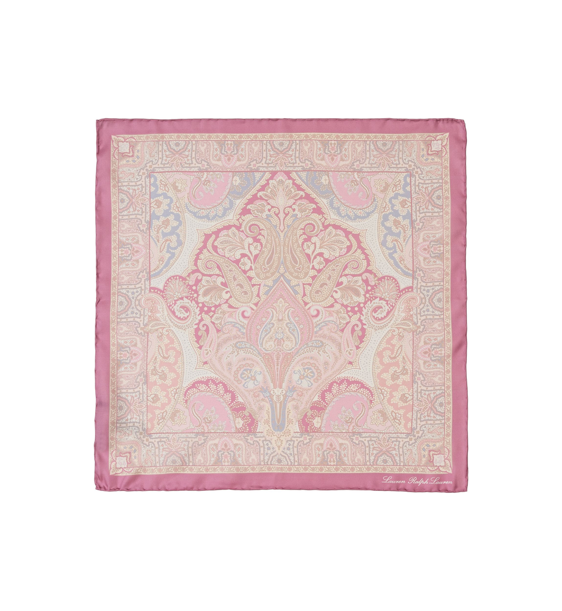 Spring Paisley Square Scarf