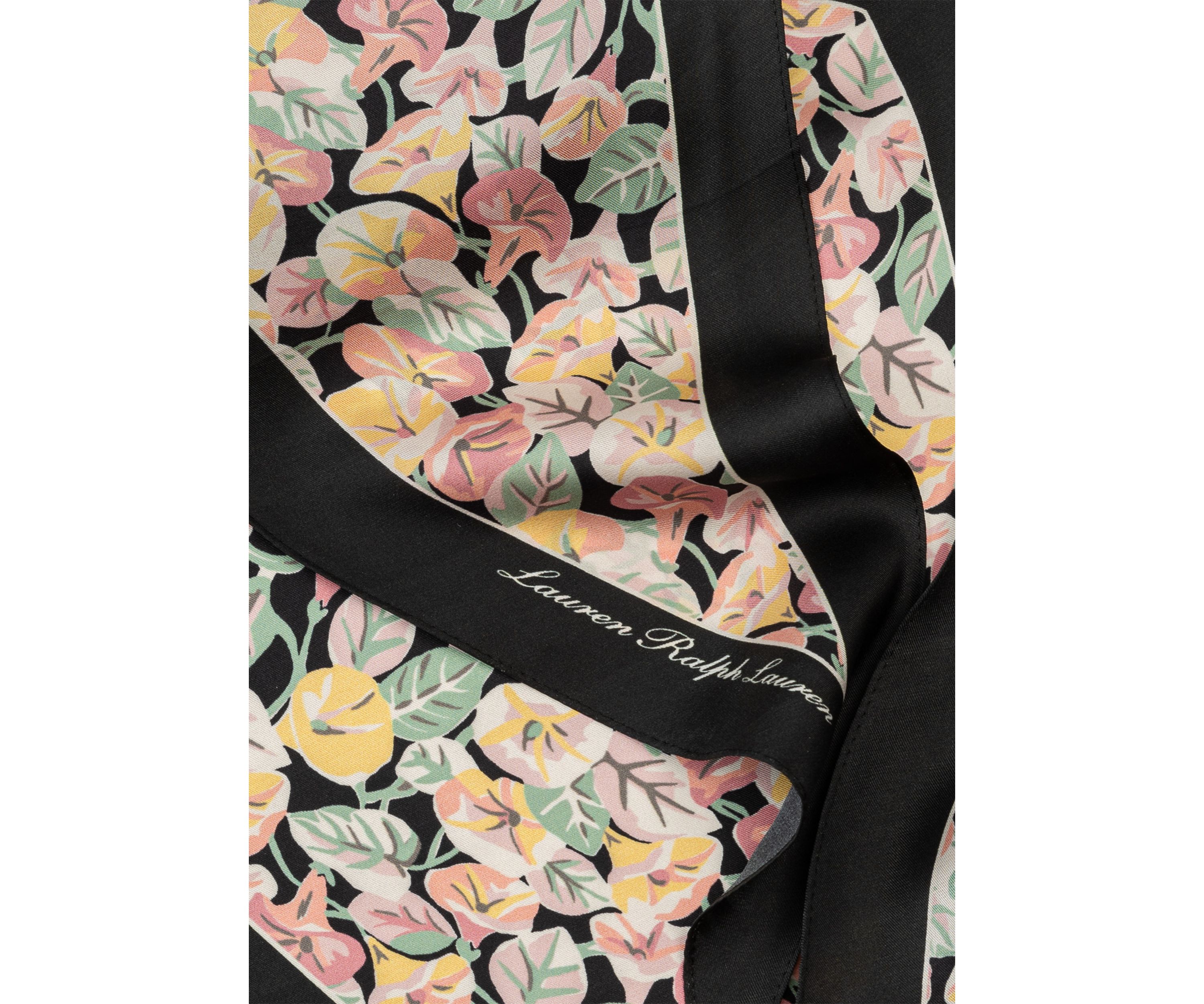 Small Floral Diamond Scarf 