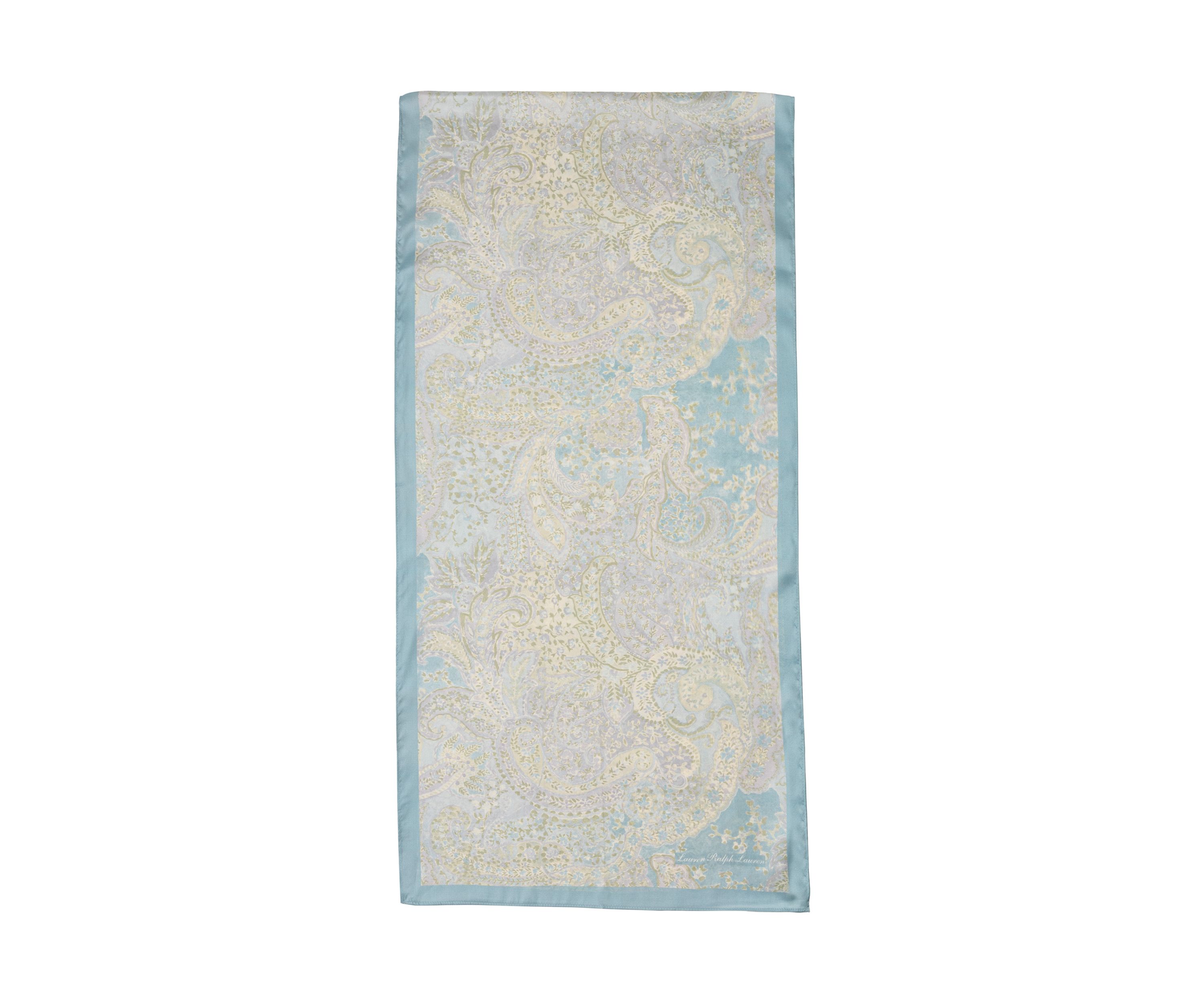 Spring Paisley Oversized Oblong Scarf